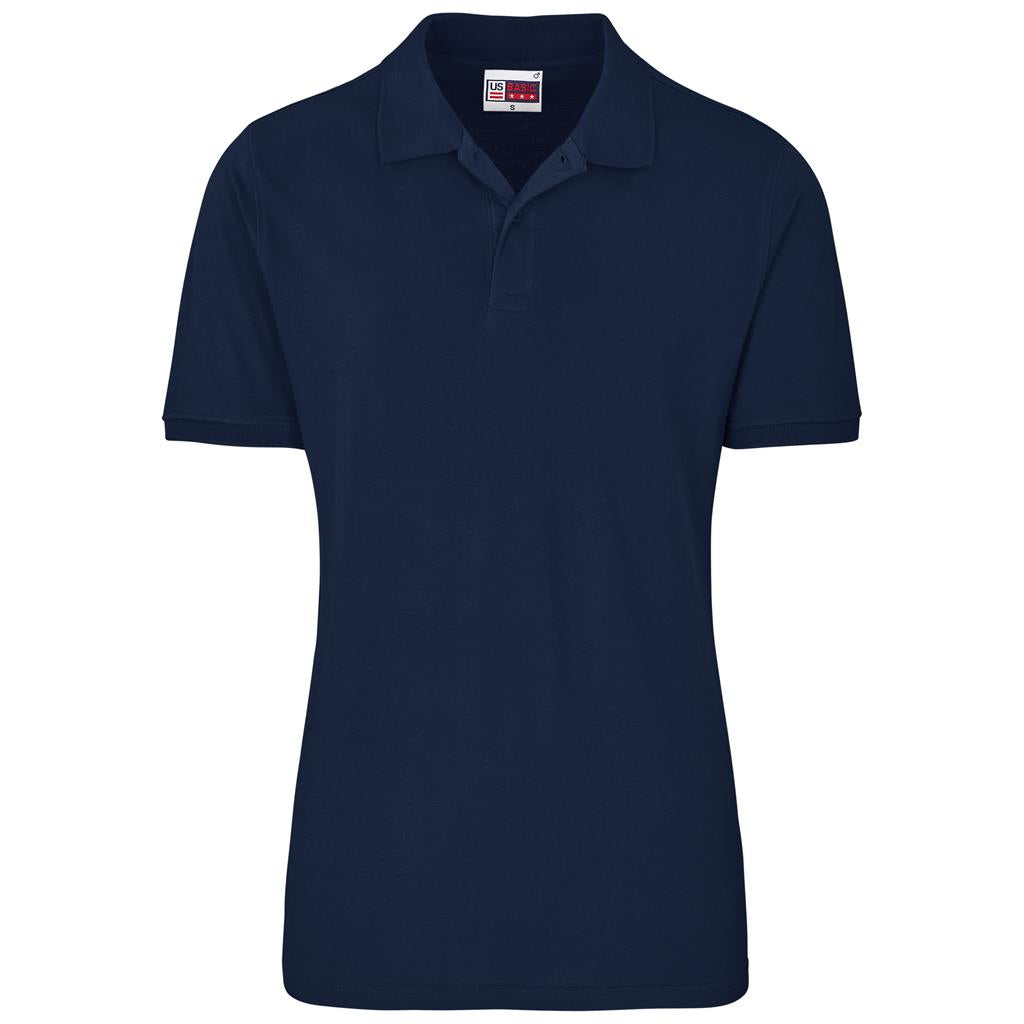 Mens Houston Stretch Golf Shirt - NAVY