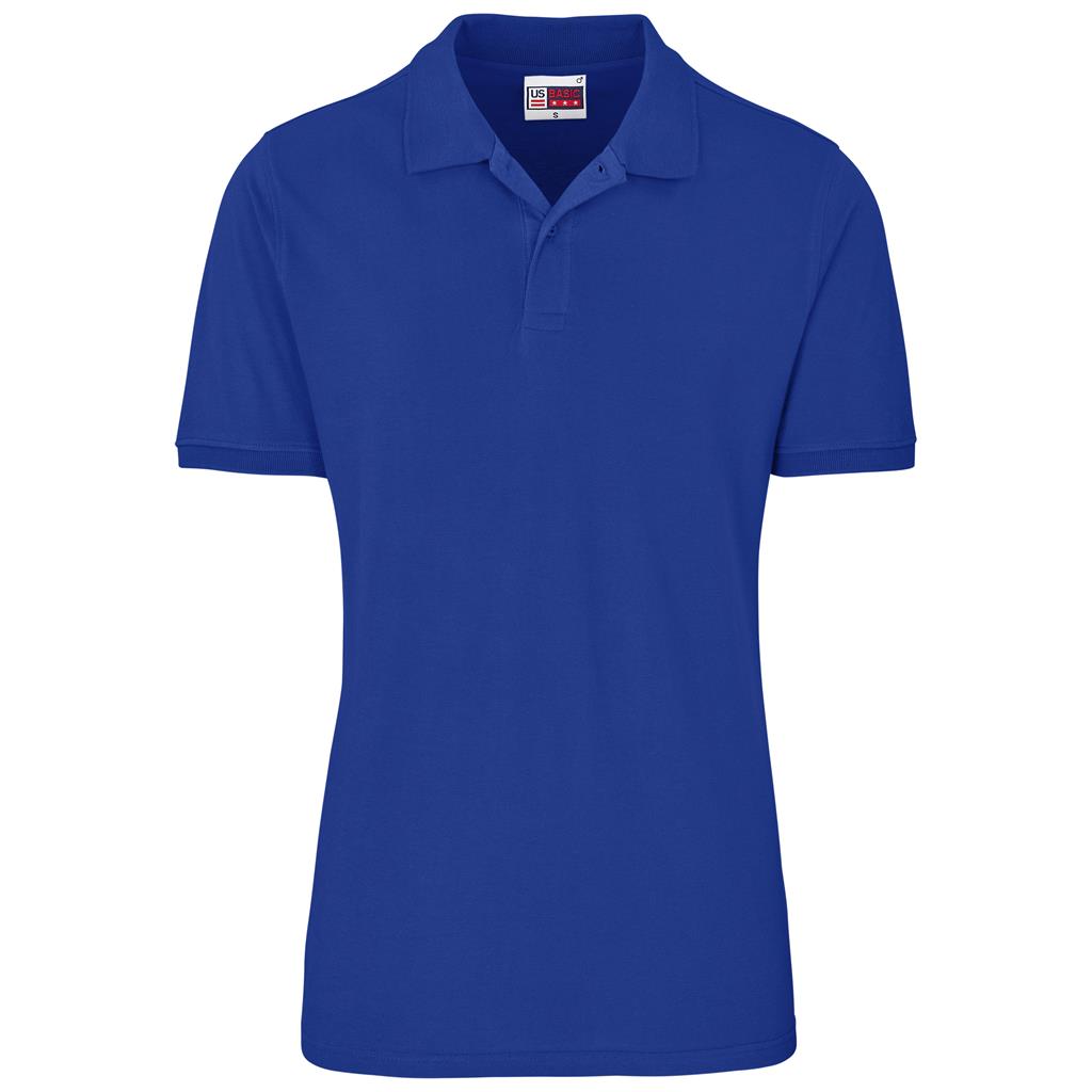 Mens Houston Stretch Golf Shirt - ROYAL BLUE