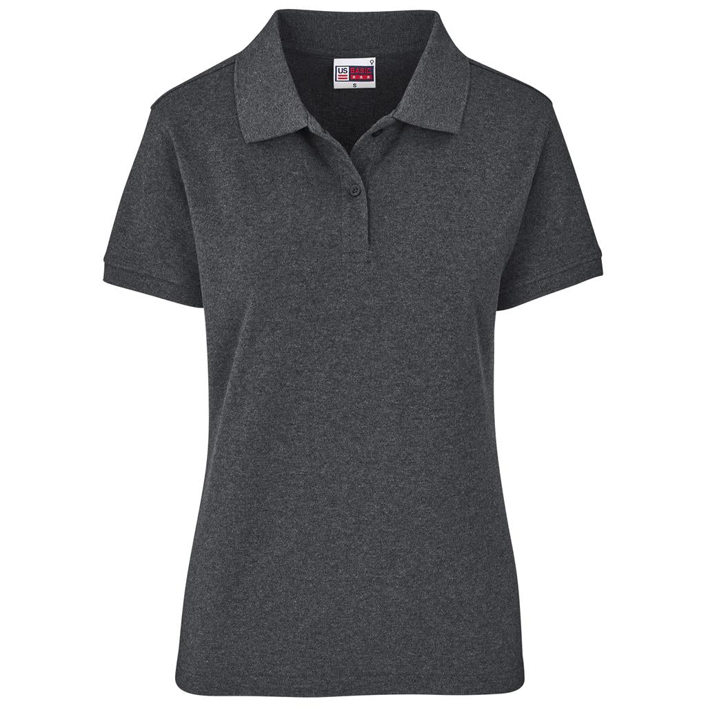 Ladies Houston Stretch Golf Shirt - CHARCOAL