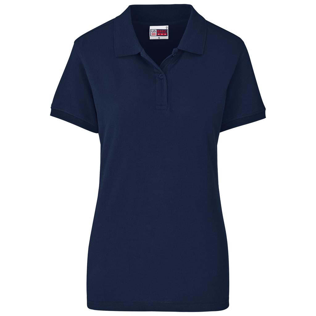 Ladies Houston Stretch Golf Shirt - NAVY
