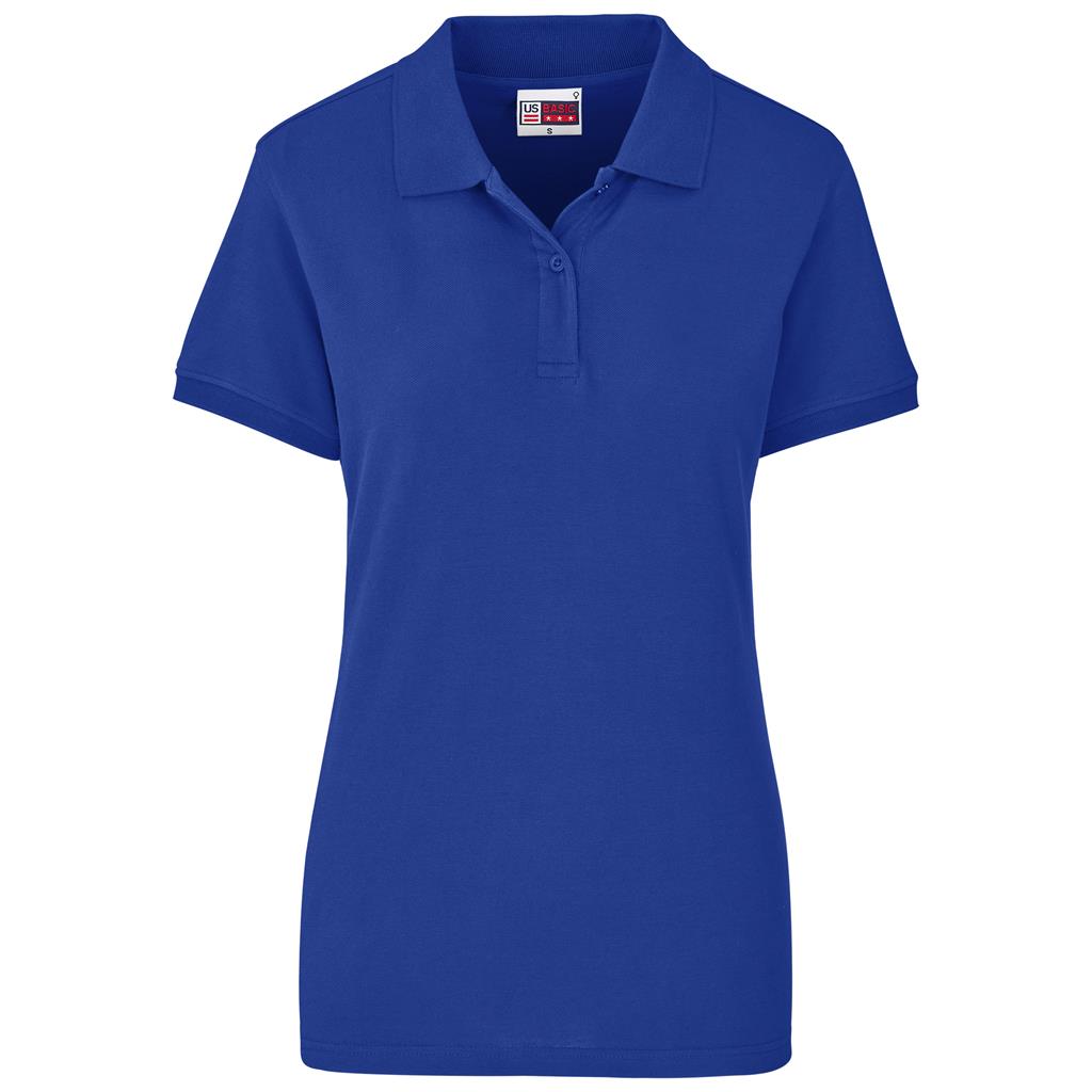 Ladies Houston Stretch Golf Shirt - ROYAL BLUE