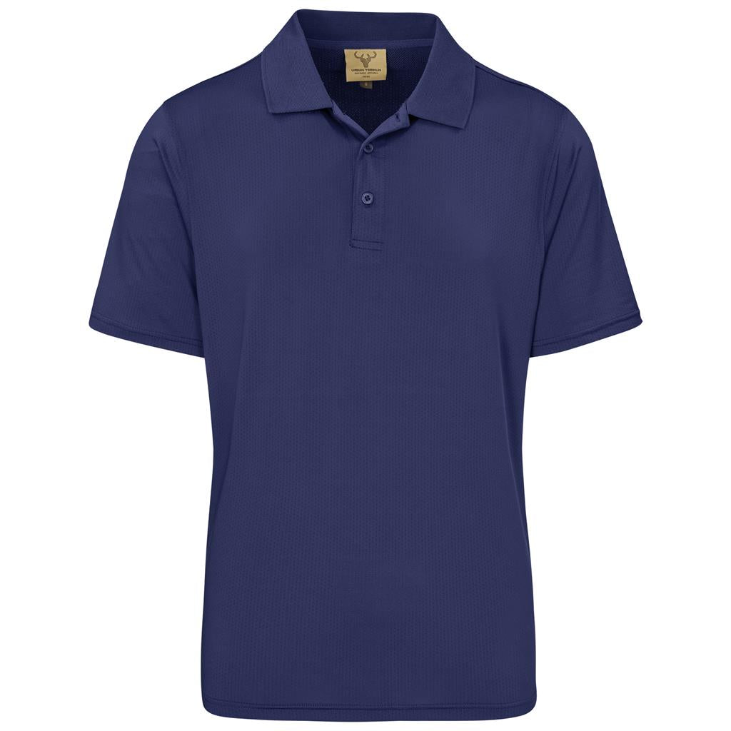 Mens Letaba Golf Shirt - NAVY