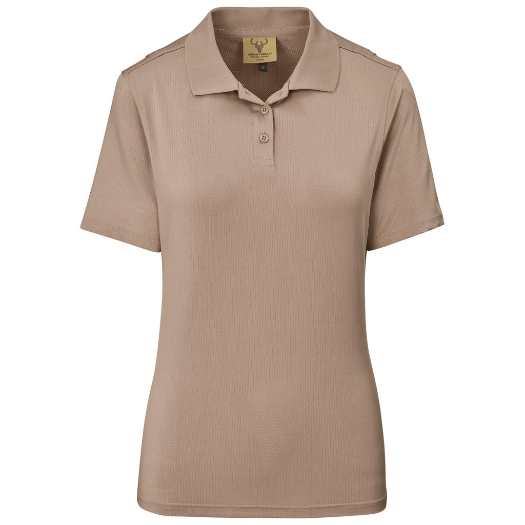 Ladies Letaba Golf Shirt - STONE