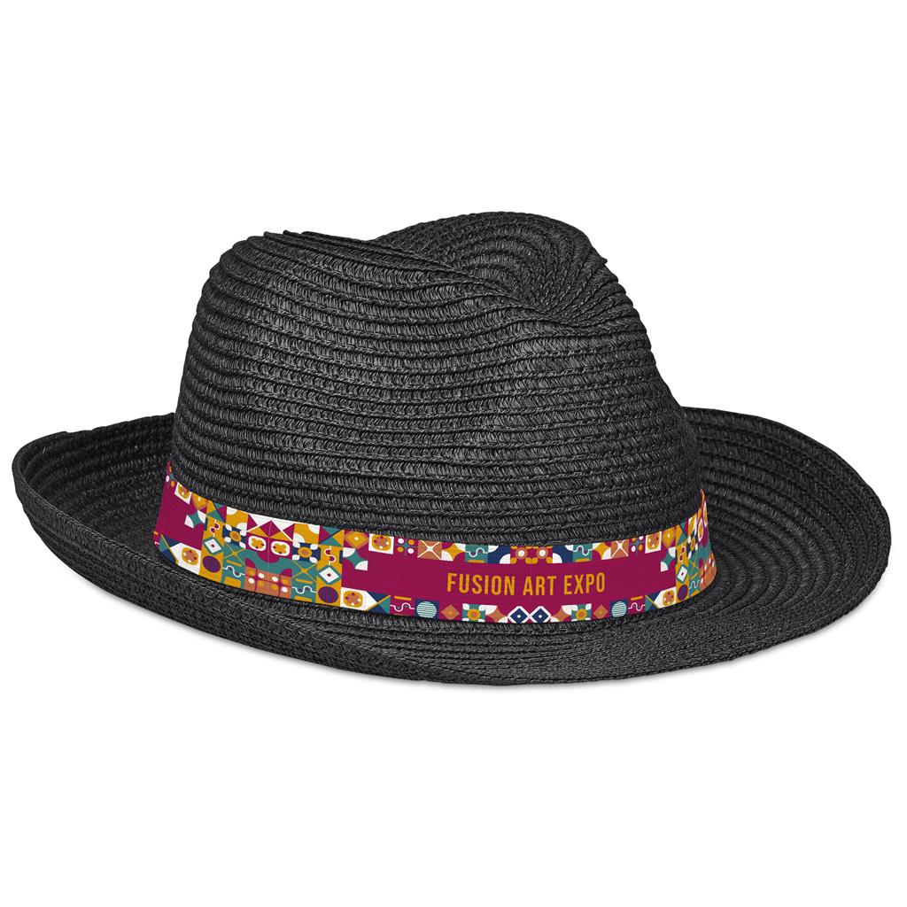 Pre Production Bruno Fedora Hat - BLACK