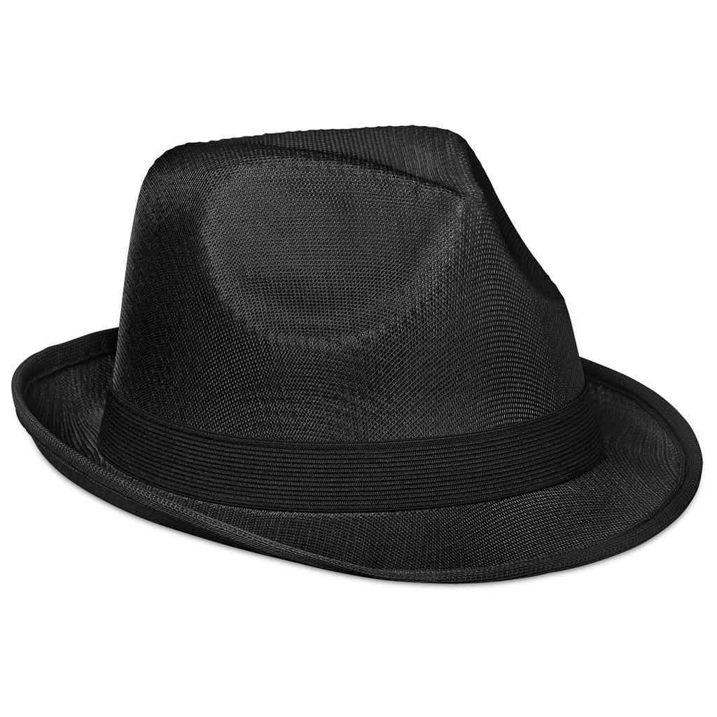 Jackson Fedora Hat - BLACK