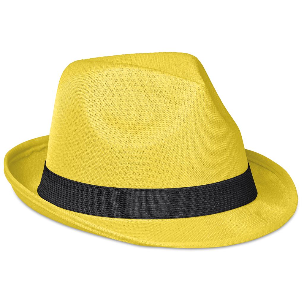 Jackson Fedora Hat - YELLOW
