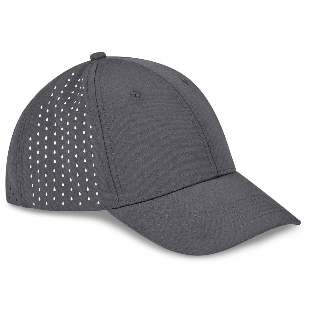 Fusion Laser Cap - 6 Panel - CHARCOAL