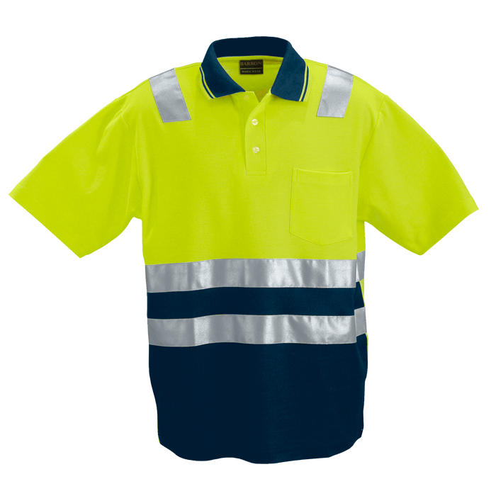 Patrol Golfer - Safety Yellow/Navy