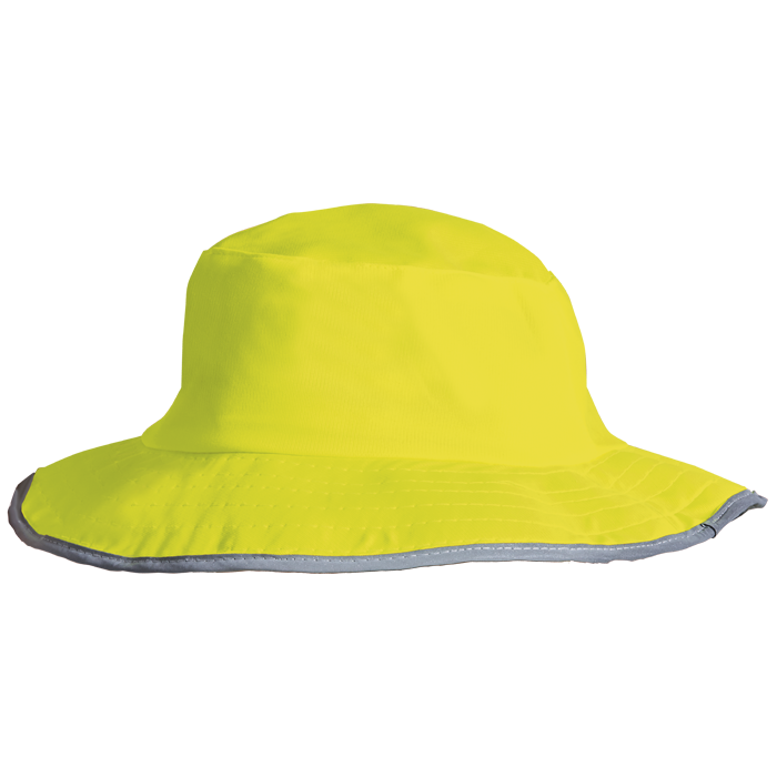 Contract Safety Sun Hat - Safety Yellow