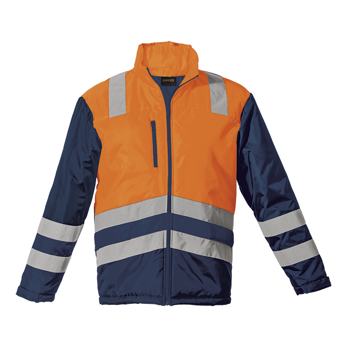 Fleet Jacket - Safety Orange/Navy