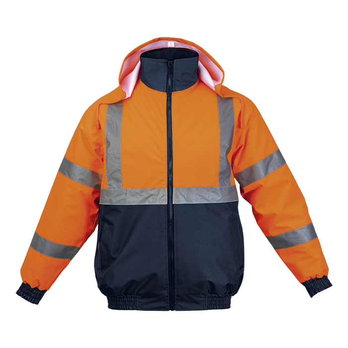 Hawk Jacket - Safety Orange/Navy