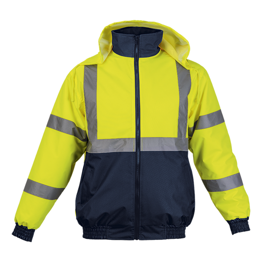 Hawk Jacket - Safety Yellow/Navy