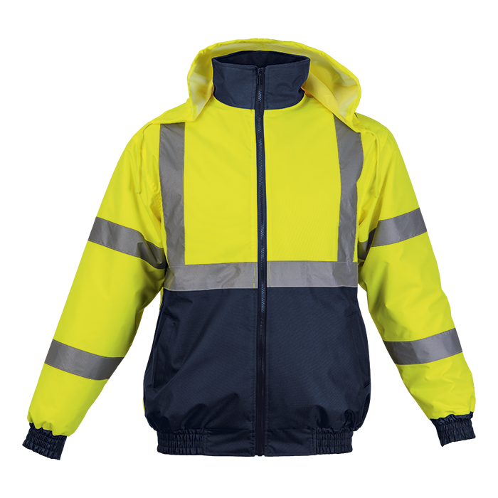 Hawk Jacket - Safety Yellow/Navy
