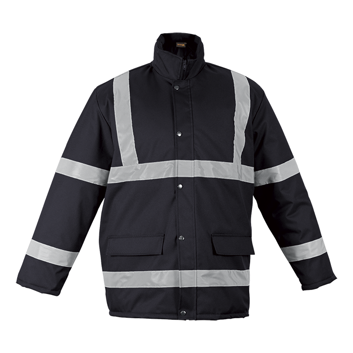 Deploy Reflective Parka - Black