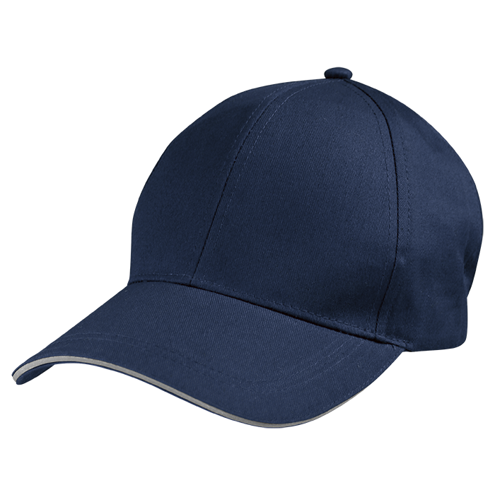 Barron Safety Sandwhich Peak Cap - Navy