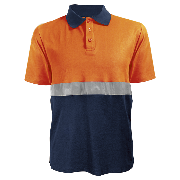 Barron Reflective Golfer with Tape - Safety Orange