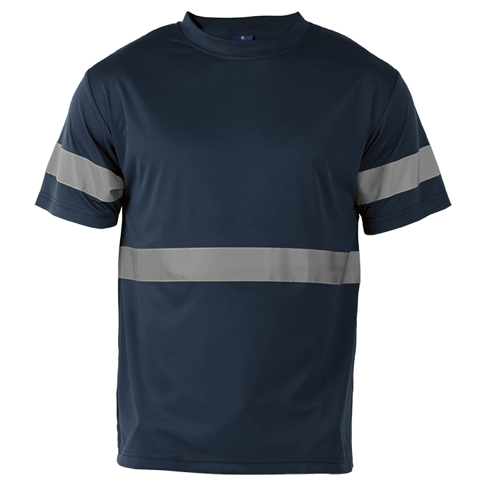 135g Essential T-Shirt with Tape - Navy