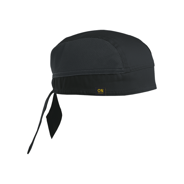 Chef Skull Cap - Black/Black