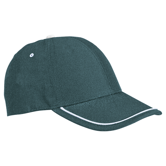 6 Panel Vibe Cap - Navy/White
