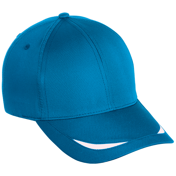 6 Panel Corner Insert Cap - Sapphire/White