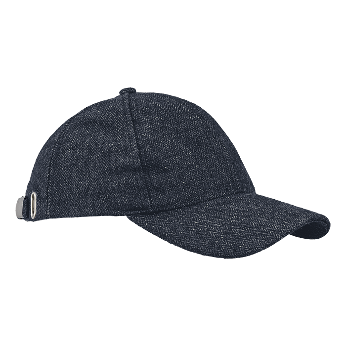 6 Panel Thistle Cap - Navy/Grey