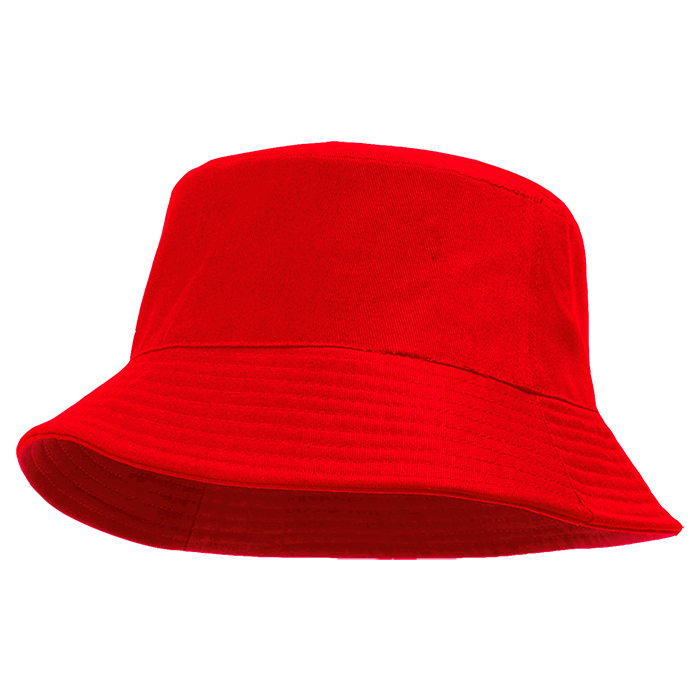 Basic Bucket Hat - Red