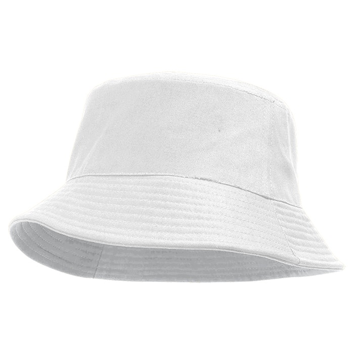 Basic Bucket Hat - White