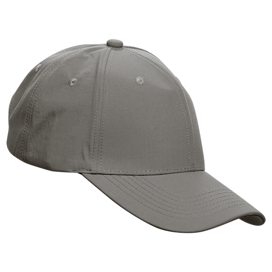 6 Panel Barron Active Apex Cap - Grey