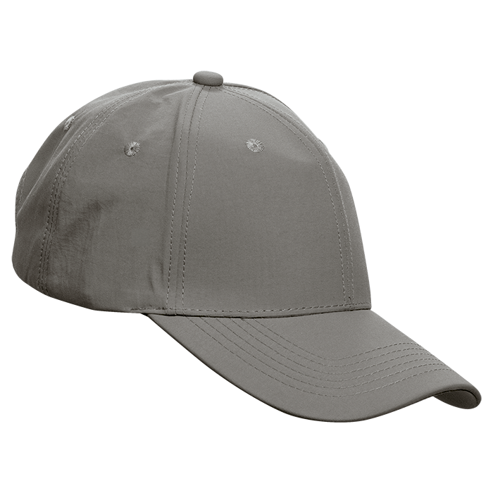6 Panel Barron Active Apex Cap - Grey