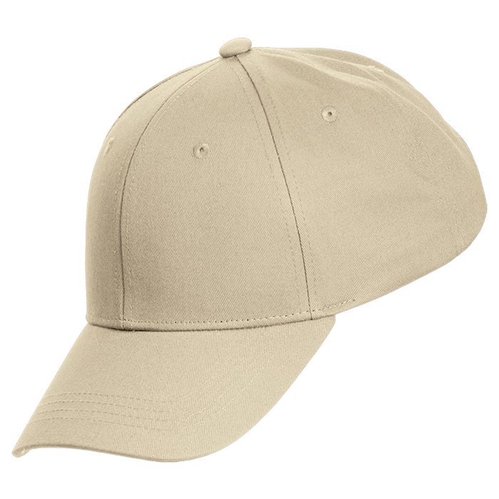 Clifford 6 Panel Cap - Stone