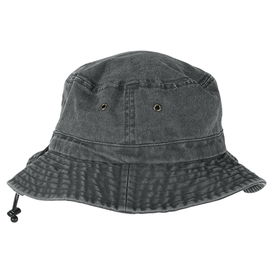 Urban Washed Bucket Hat - Charcoal