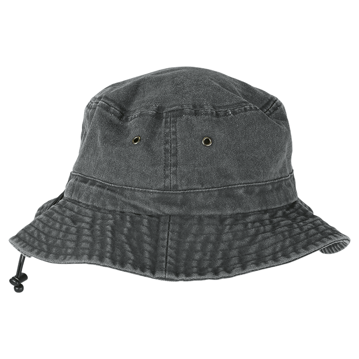 Urban Washed Bucket Hat - Charcoal