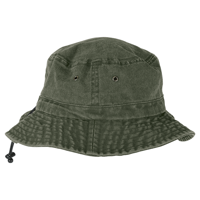 Urban Washed Bucket Hat - Olive