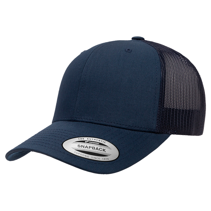 Retro Trucker Cap Adjustable Fit - Navy
