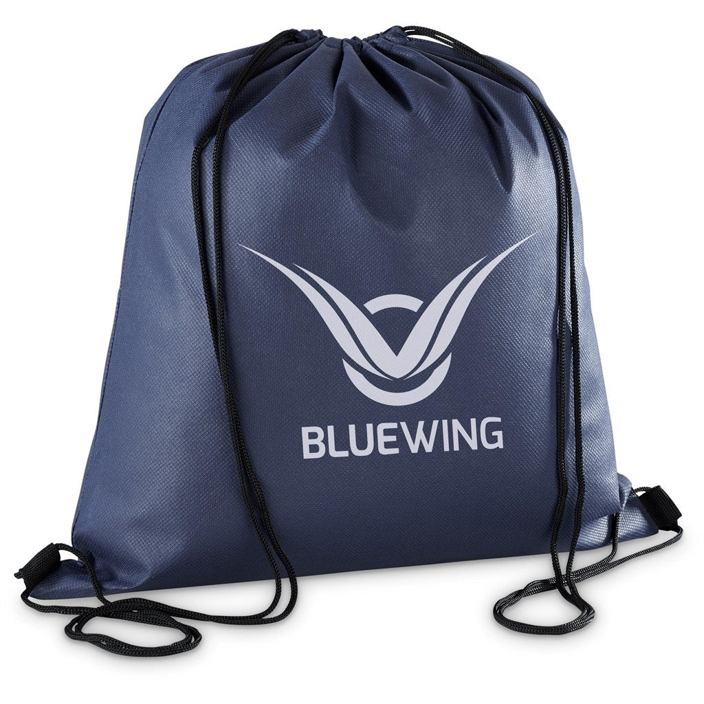 Altitude Whitefield Non-Woven Drawstring Bag - NAVY