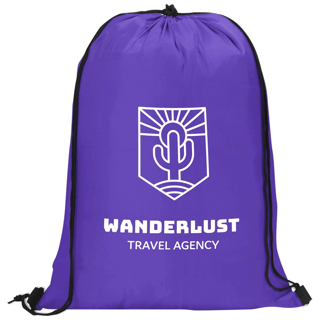 Altitude Daily 190T Drawstring Bag - PURPLE