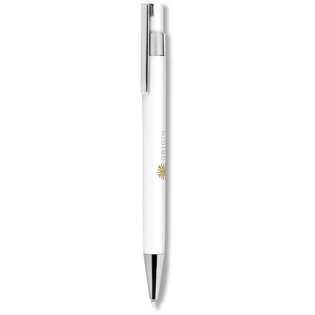 Altitude Penthouse Ball Pen - SOLID WHITE
