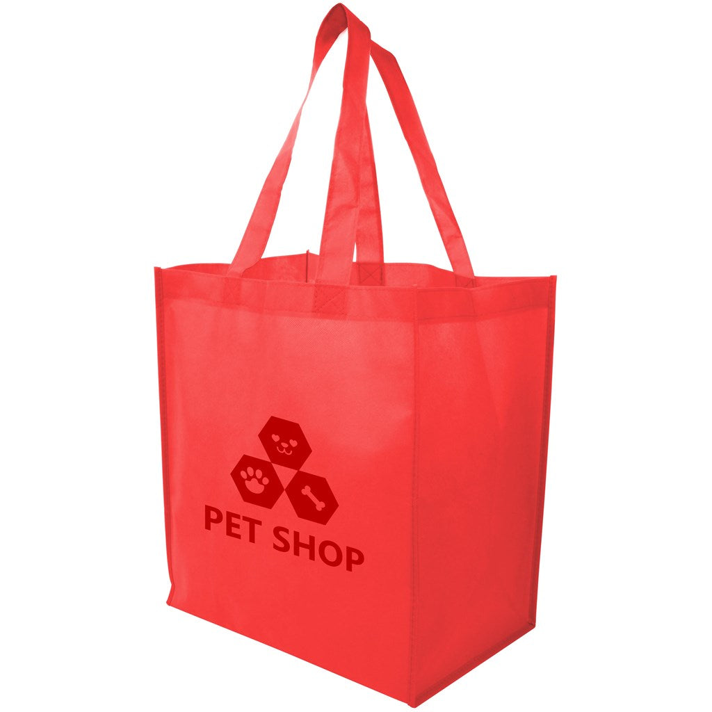 Altitude Shuttle Non-Woven Shopper - RED