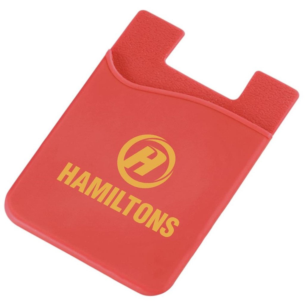 Altitude Razzle Dazzle Phone Card Holder - RED