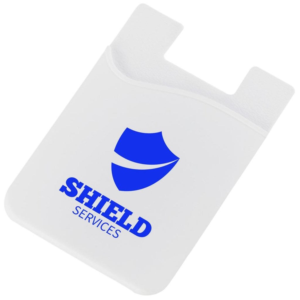 Altitude Razzle Dazzle Phone Card Holder - SOLID WHITE