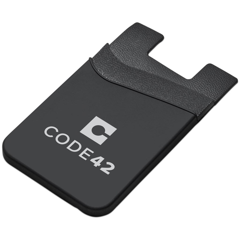 Altitude Snazzy Dual Phone Card Holder - BLACK