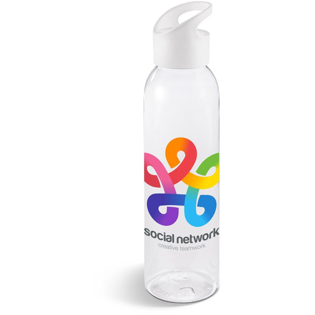 Altitude Fresco Plastic Water Bottle - 650ml - SOLID WHITE