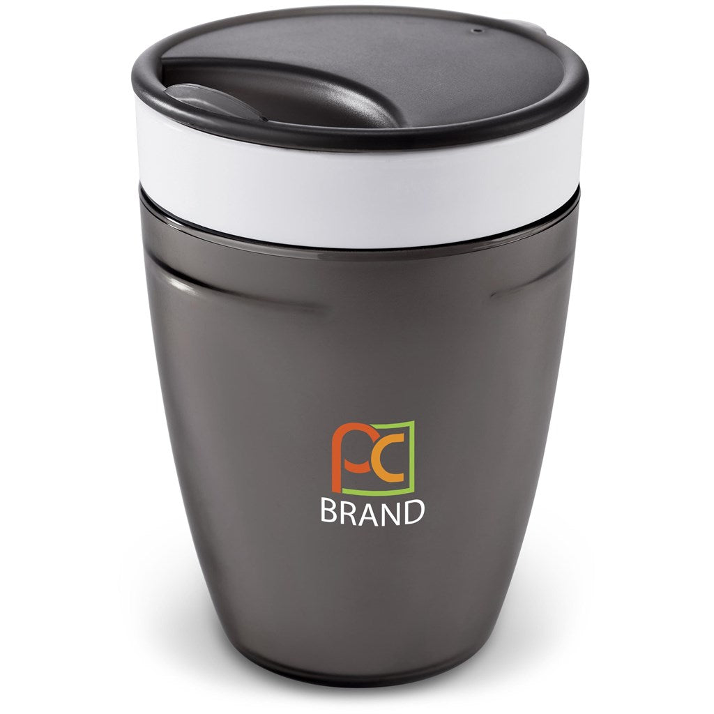 Altitude Manhattan Plastic Double-Wall Tumbler - 300ml - CHARCOAL