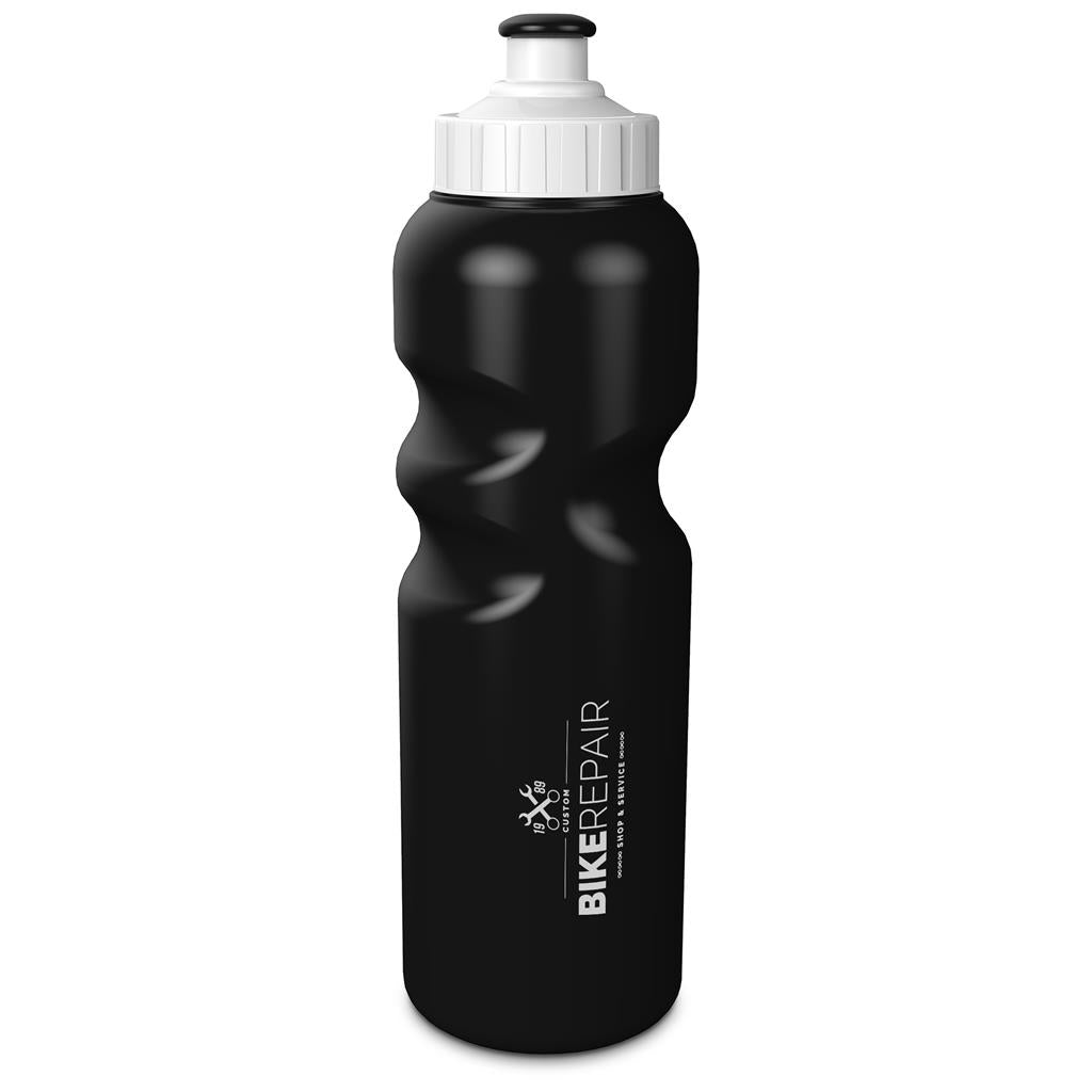 Altitude Riviera Plastic Water Bottle - 500ml - BLACK