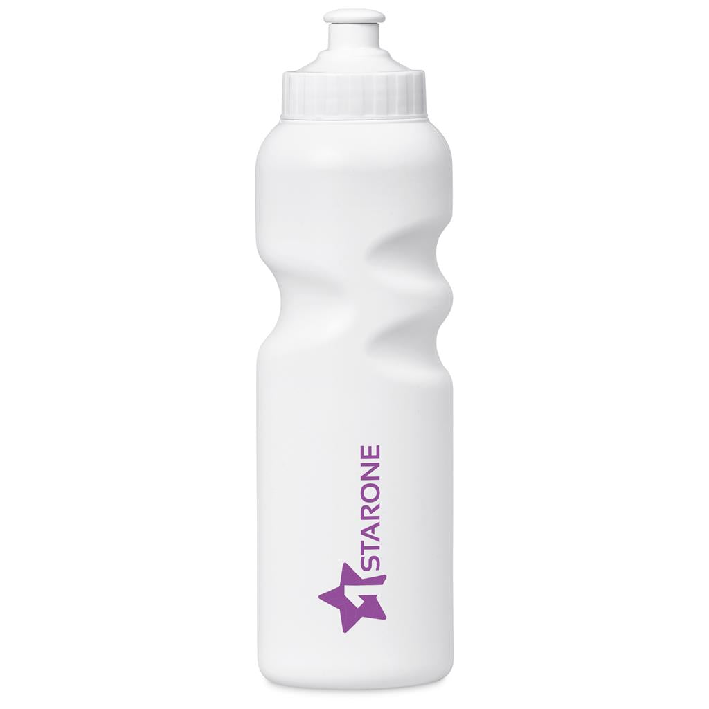 Altitude Riviera Plastic Water Bottle - 500ml - SOLID WHITE