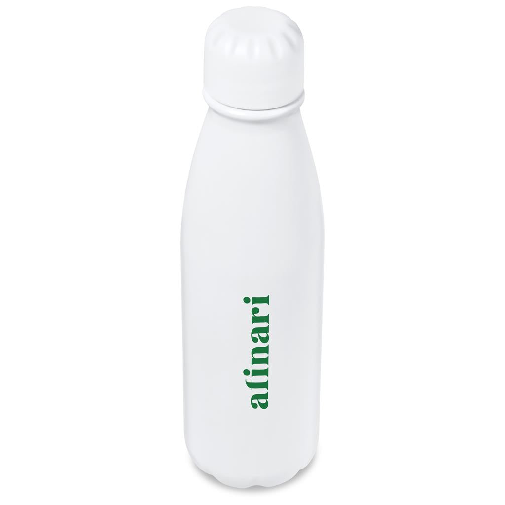 Altitude Nevaeh Aluminium Water Bottle - 600ml - SOLID WHITE
