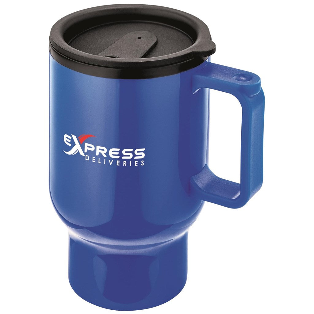 Altitude Whimsy Plastic Double-Wall Mug - 430ml - BLUE