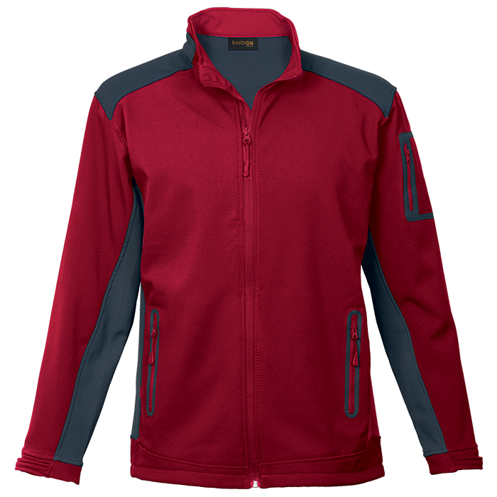 Pegasus Jacket Mens - Red/Granite
