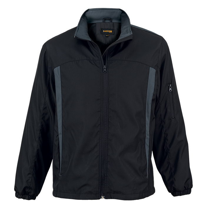 Griffin Jacket Mens - Black/Grey
