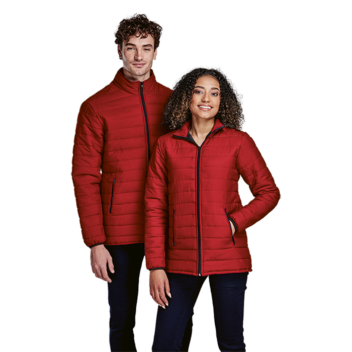 Build-a-Jacket - Mens Puffer Jacket - Red